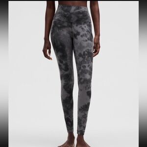 lululemon athletica Black Tie-Dye Align Leggings